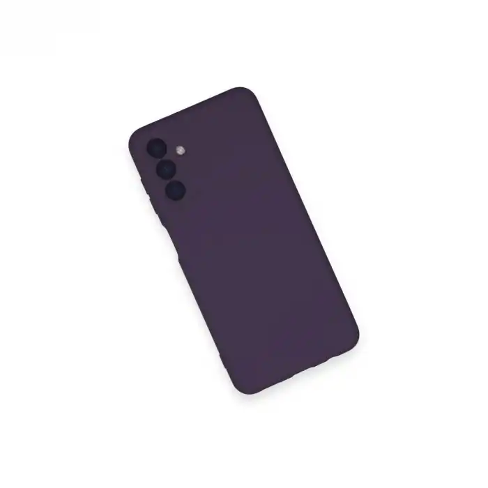 Samsung Galaxy A14 4g Kılıf Nano İçi Kadife Silikon - Mor
