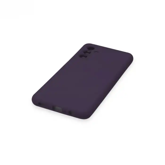 Samsung Galaxy A14 4g Kılıf Nano İçi Kadife Silikon - Mor