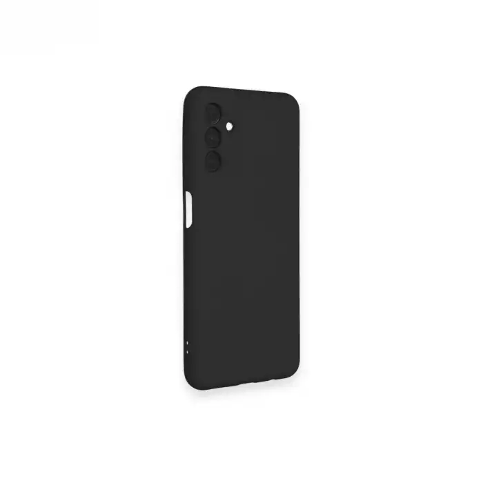 Samsung Galaxy A14 4g Kılıf Nano İçi Kadife Silikon - Siyah