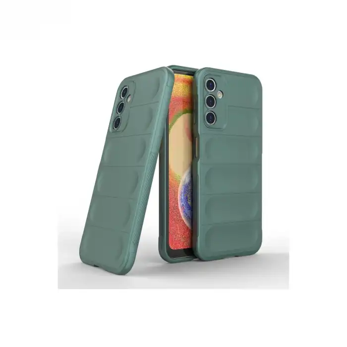 Samsung Galaxy A14 4g Kılıf Optimum Silikon - Koyu Yeşil