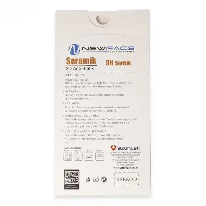 Samsung Galaxy A15 4g 3d Antistatik Mat Seramik Nano Ekran Koruyucu