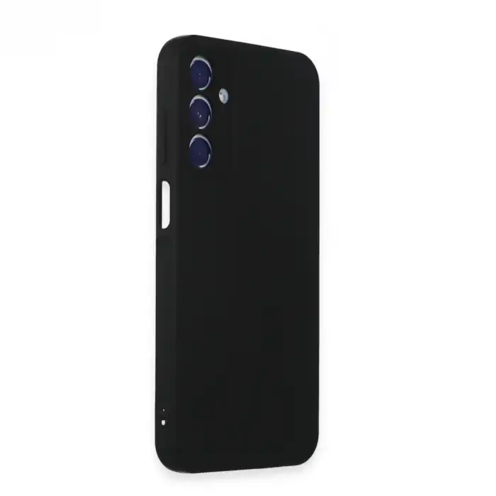 Samsung Galaxy A15 4g Kılıf First Silikon - Siyah