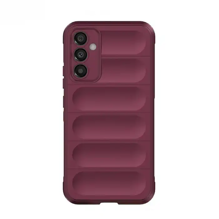 Samsung Galaxy A15 4g Kılıf Optimum Silikon - Bordo