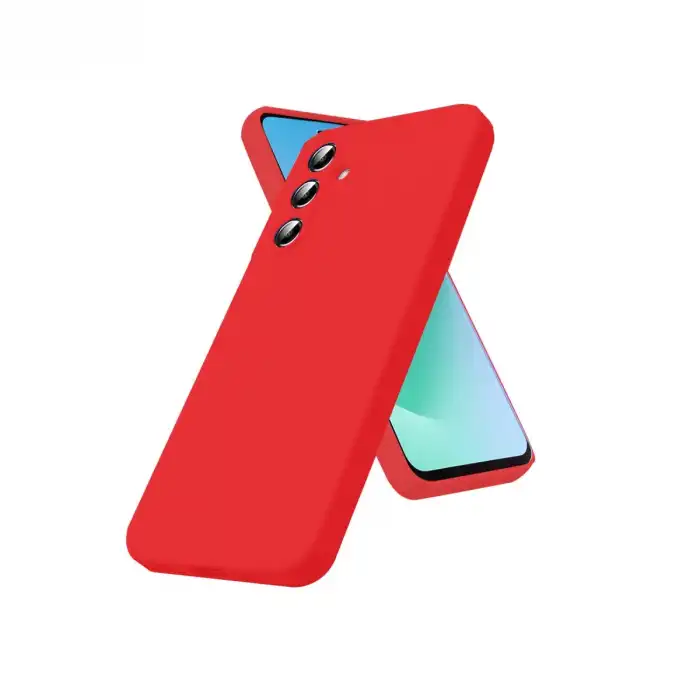 Samsung Galaxy A17 5g First Silikon - Kırmızı