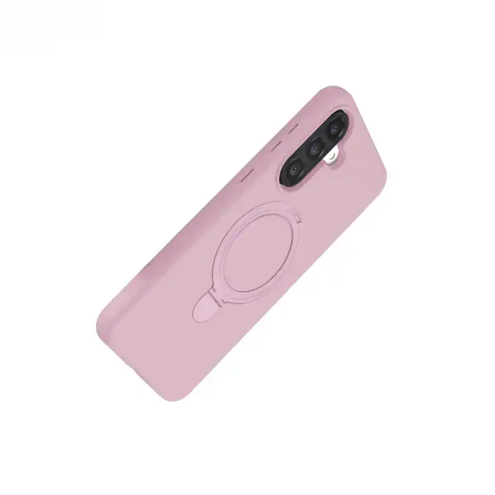 Samsung Galaxy A17 5g Regal Magsafe Standlı Kapak - Açık Pembe