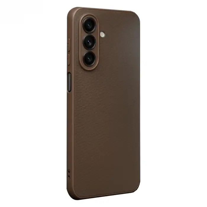 Samsung Galaxy A17 5g Thermax Silikon Kılıf - Kahverengi