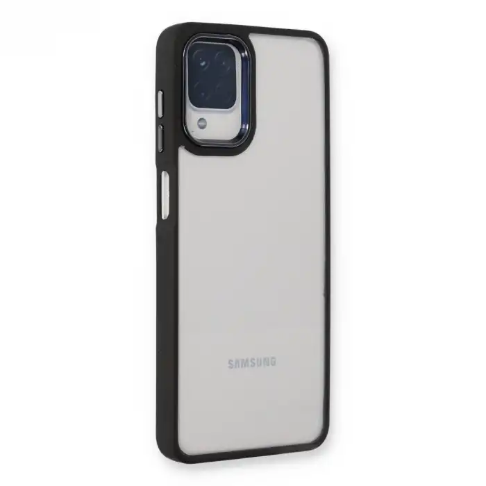 Samsung Galaxy A22 Kılıf Dora Kapak - Siyah