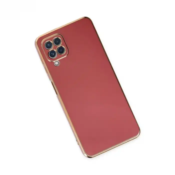 Samsung Galaxy A22 Kılıf Volet Silikon - Kırmızı