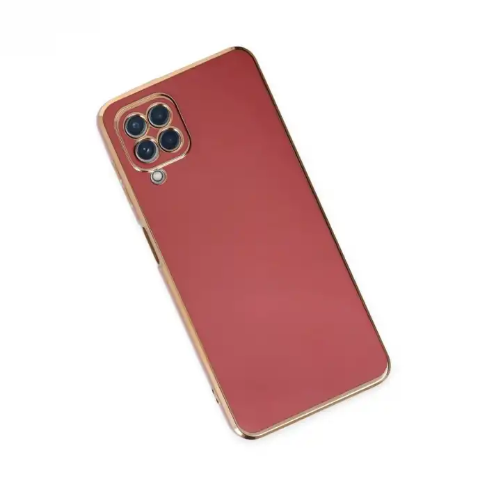 Samsung Galaxy A22 Kılıf Volet Silikon - Kırmızı