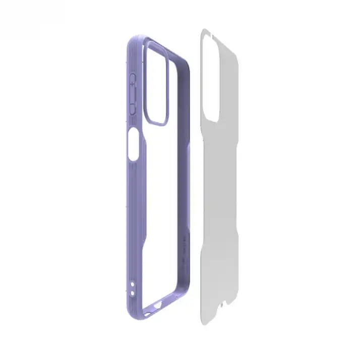 Samsung Galaxy A23 4g Kılıf Platin Silikon - Kırmızı