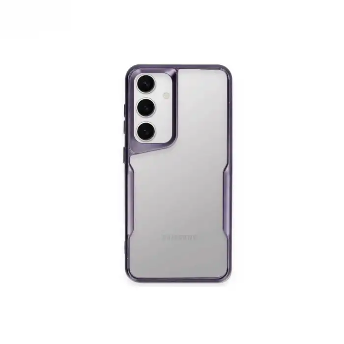 Samsung Galaxy A24 4g Kılıf Boyi Silikon Kapak - Derin Mor