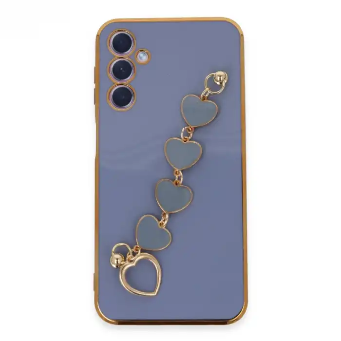 Samsung Galaxy A24 4g Kılıf Esila Silikon - Gri