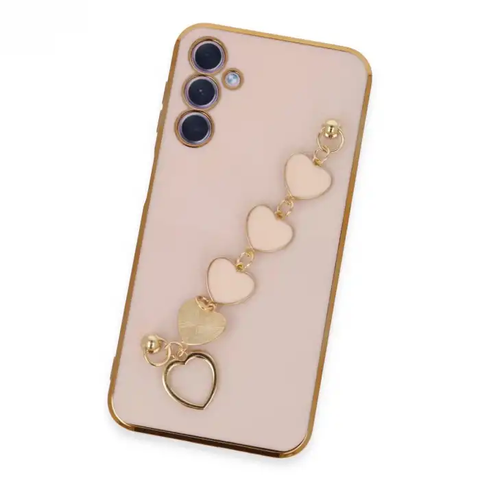 Samsung Galaxy A24 4g Kılıf Esila Silikon - Pudra