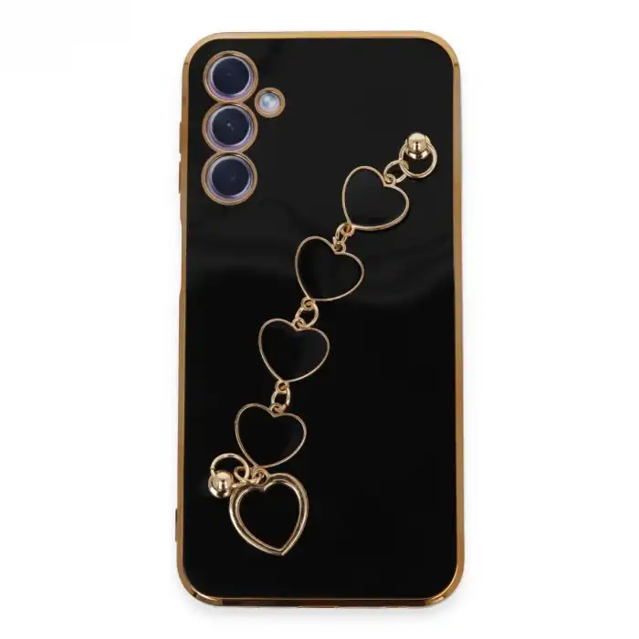 Samsung Galaxy A24 4g Kılıf Esila Silikon - Siyah