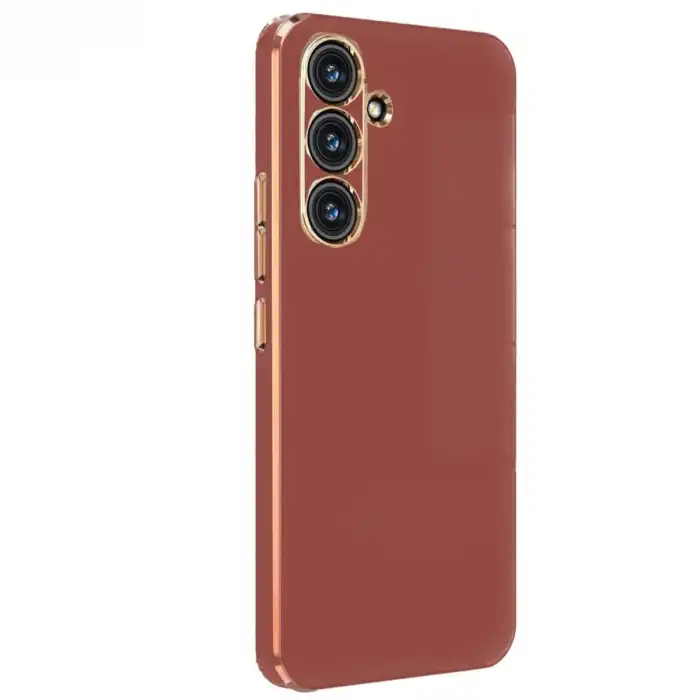 Samsung Galaxy A24 4g Kılıf Volet Silikon - Kırmızı