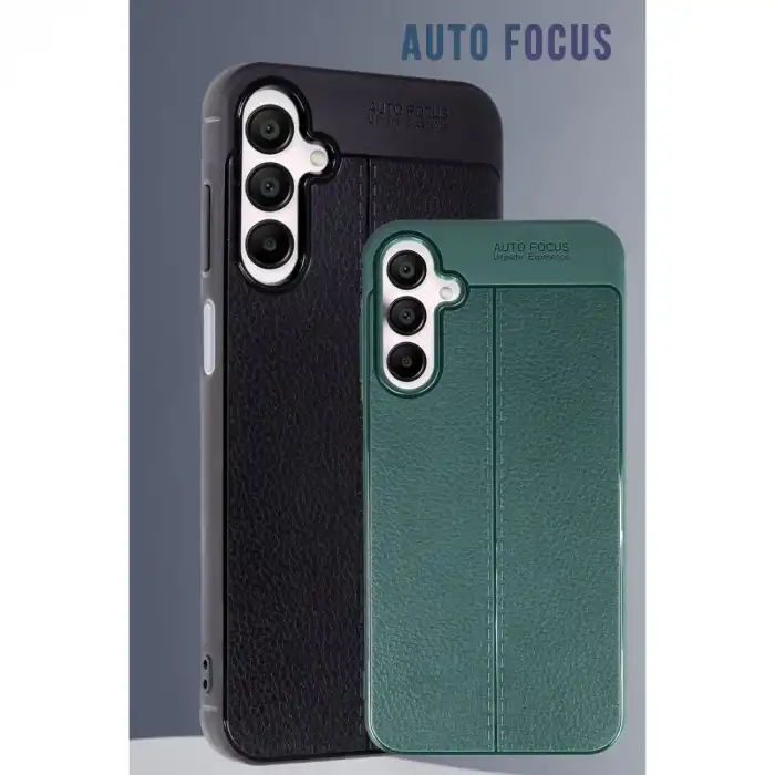 Samsung Galaxy A25 5g Kılıf Auto Focus Kapak - Mavi