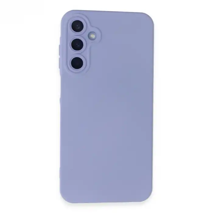 Samsung Galaxy A25 5g Kılıf Nano İçi Kadife Silikon - Lila