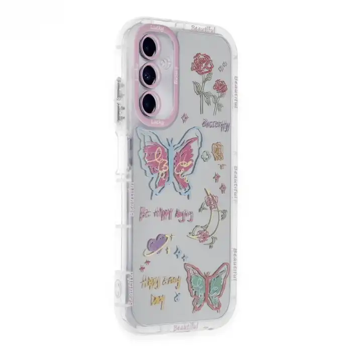 Samsung Galaxy A25 5g Kılıf Reflexion Desenli Kapak - Desen 8