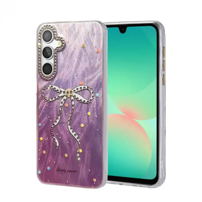 Samsung Galaxy A26 Kılıf Blade Aynalı Desenli Kapak - Desen 1