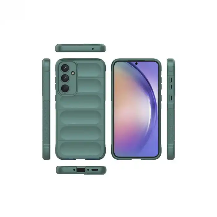 Samsung Galaxy A26 Kılıf Optimum Silikon - Koyu Yeşil