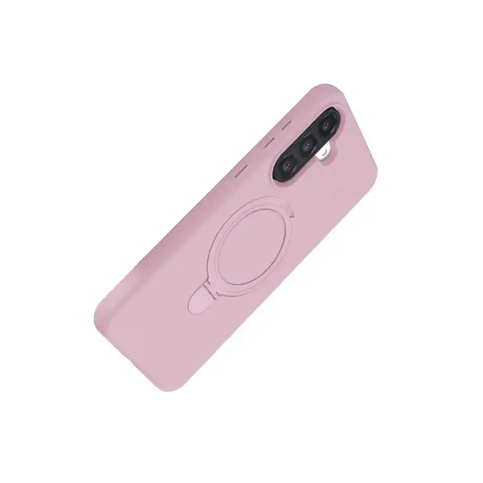 Samsung Galaxy A26 Regal Magsafe Standlı Kapak - Açık Pembe