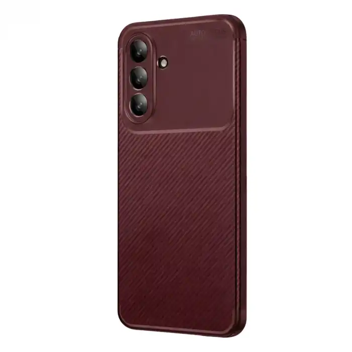 Samsung Galaxy A27 5g Auto Focus Karbon Kapak - Bordo