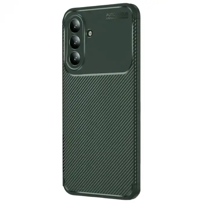 Samsung Galaxy A27 5g Auto Focus Karbon Kapak - Yeşil
