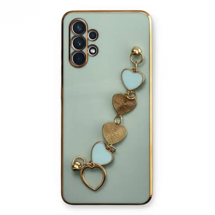 Samsung Galaxy A32 Kılıf Esila Silikon - Su Yeşili