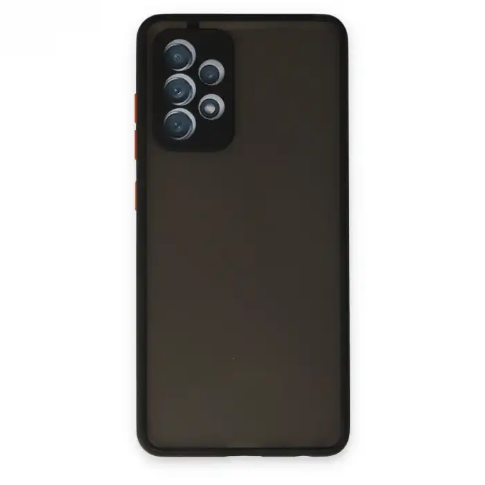 Samsung Galaxy A32 Kılıf Montreal Silikon Kapak - Siyah