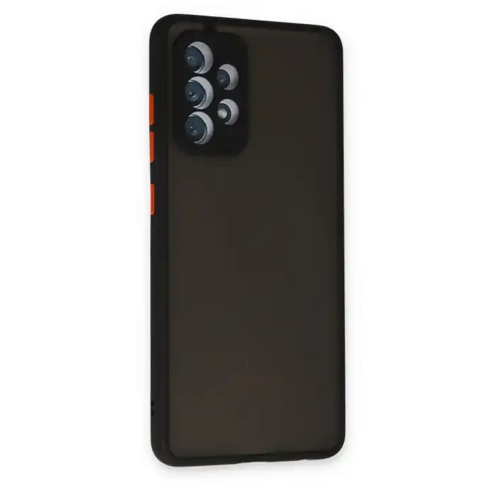 Samsung Galaxy A32 Kılıf Montreal Silikon Kapak - Siyah