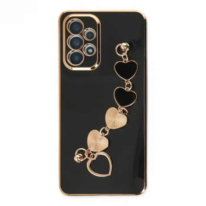 Samsung Galaxy A33 5g Kılıf Esila Silikon - Siyah