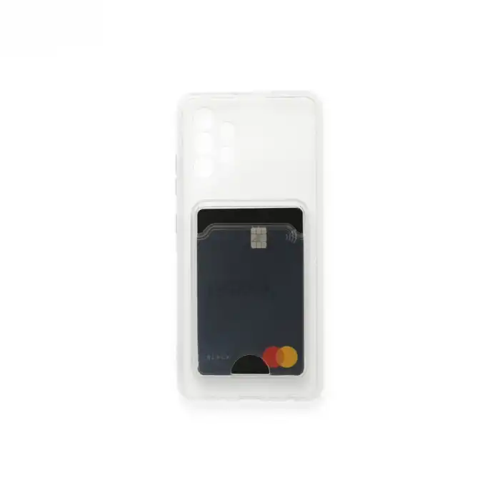 Samsung Galaxy A33 5g Kılıf Kart Şeffaf Silikon - Şeffaf