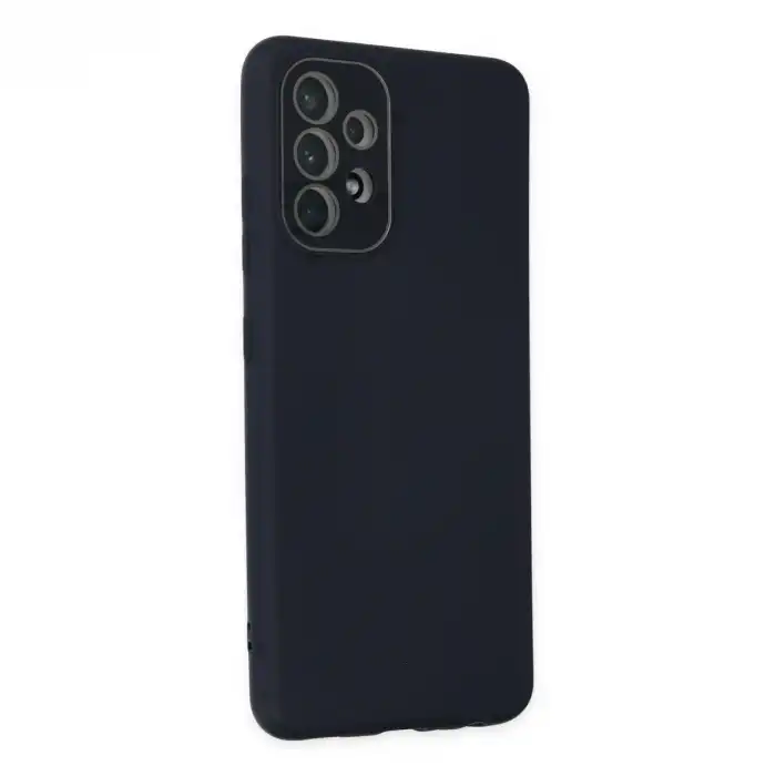 Samsung Galaxy A33 5g Kılıf Lansman Glass Kapak - Lacivert