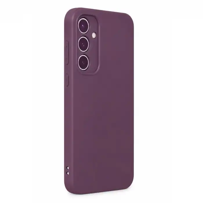 Samsung Galaxy A35 5g Kılıf First Silikon - Mürdüm