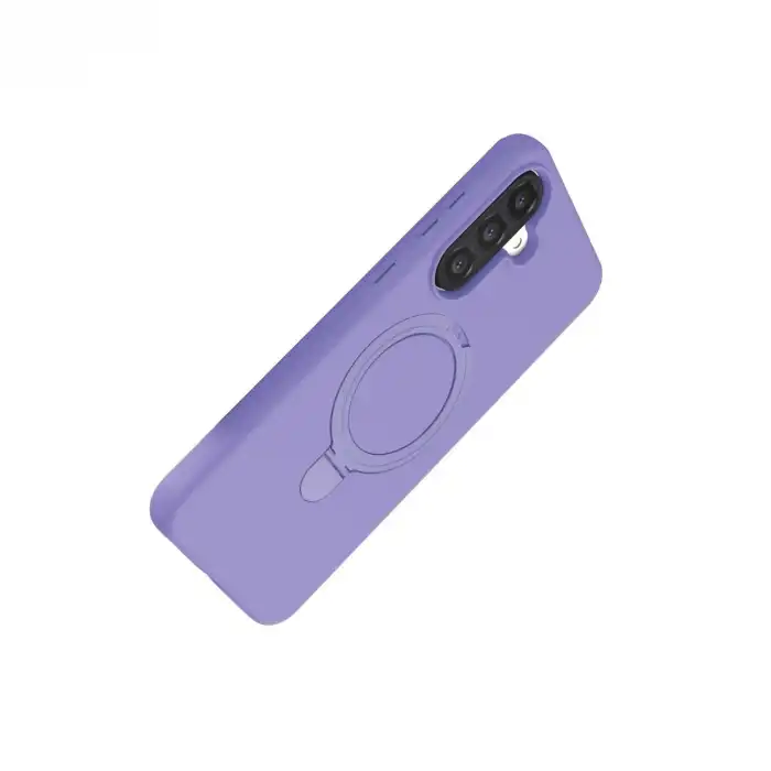 Samsung Galaxy A36 Regal Magsafe Standlı Kapak - Lila