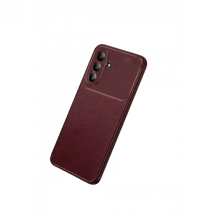Samsung Galaxy A37 5g Auto Focus Karbon Kapak - Bordo