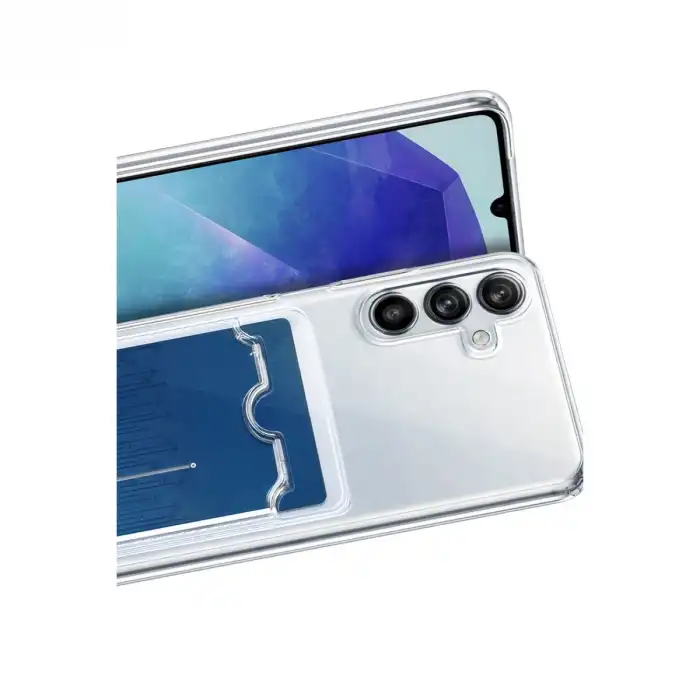 Samsung Galaxy A37 5g Kart Şeffaf Silikon - Şeffaf