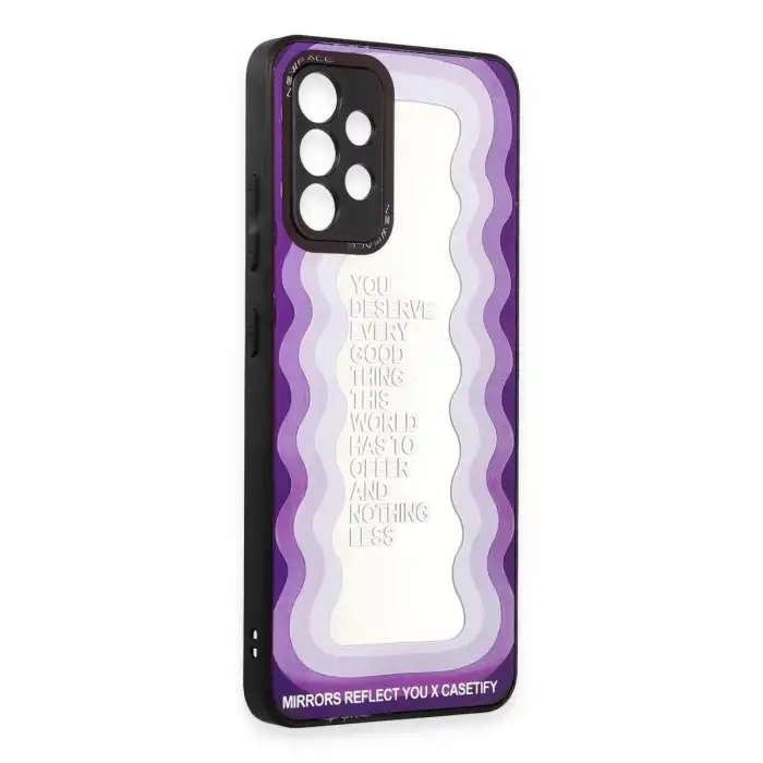 Samsung Galaxy A52 Kılıf Mirror Desenli Kapak - Mirror - 5