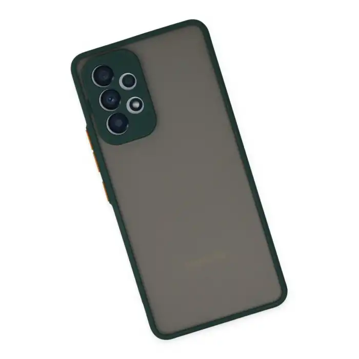 Samsung Galaxy A53 5g Kılıf Montreal Silikon Kapak - Yeşil