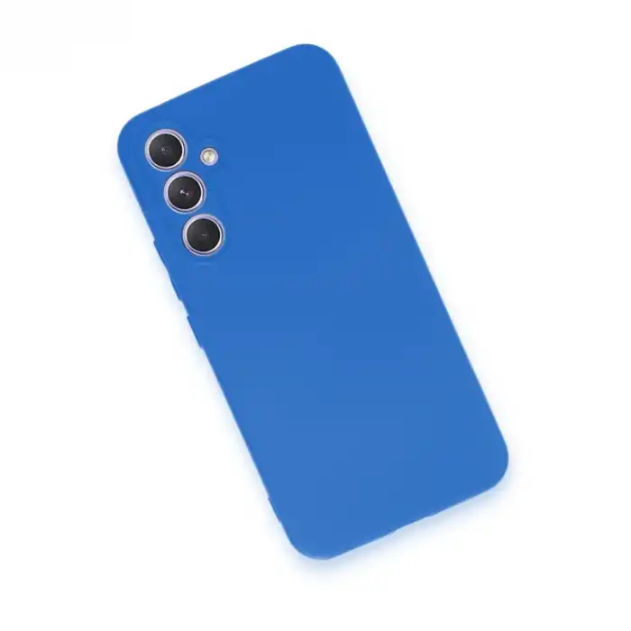 Samsung Galaxy A54 5g Kılıf First Silikon - Mavi