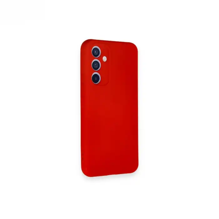 Samsung Galaxy A54 5g Kılıf Nano İçi Kadife Silikon - Kırmızı