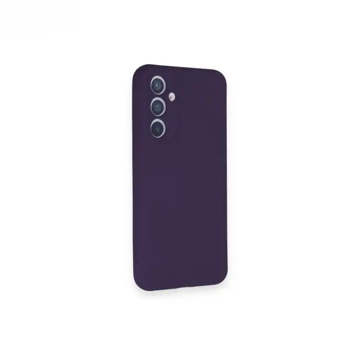 Samsung Galaxy A54 5g Kılıf Nano İçi Kadife Silikon - Mor
