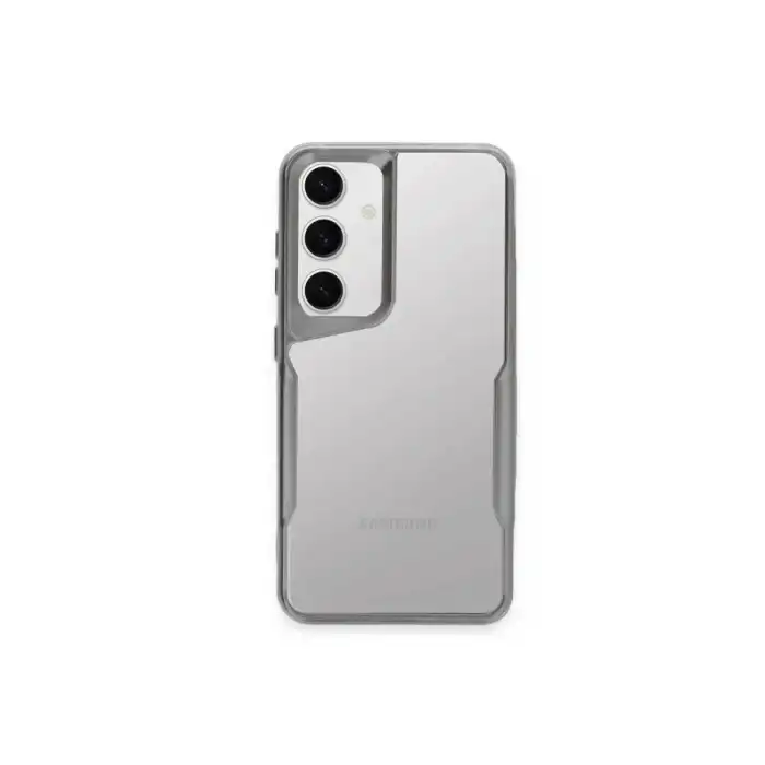 Samsung Galaxy A55 5g Kılıf Boyi Silikon Kapak - Gümüş