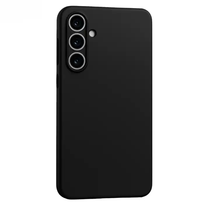 Samsung Galaxy A55 5g Kılıf First Silikon - Siyah