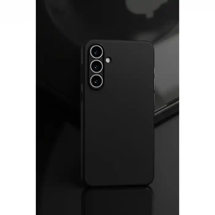 Samsung Galaxy A55 5g Kılıf First Silikon - Siyah