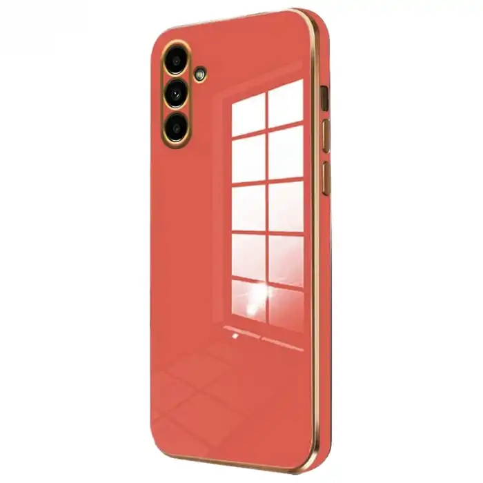 Samsung Galaxy A55 5g Kılıf Volet Silikon - Kırmızı