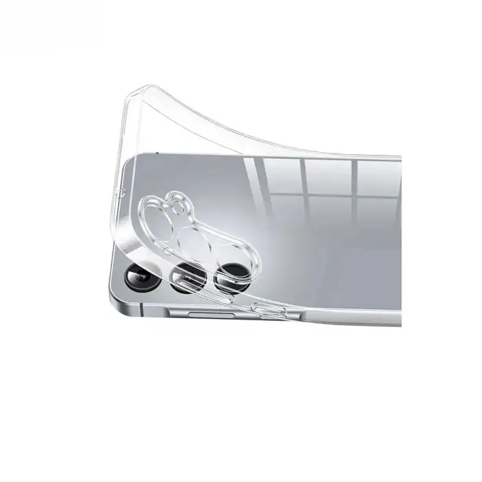 Samsung Galaxy A57 5g Lüx Şeffaf Silikon - Şeffaf