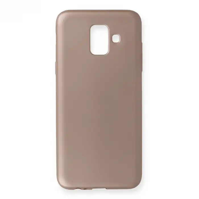 Samsung Galaxy A6 2018 Kılıf First Silikon - Rose Gold