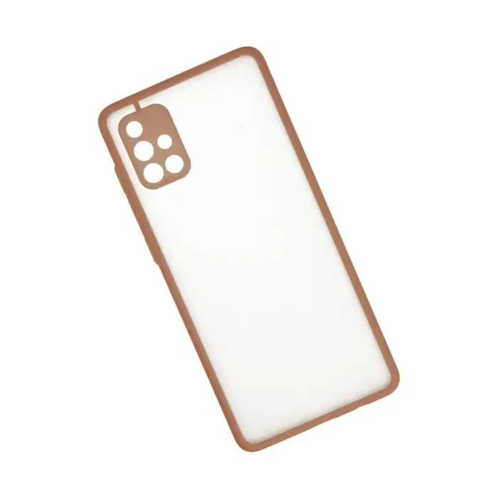 Samsung Galaxy A71 Kılıf Montreal Silikon Kapak - Pembe