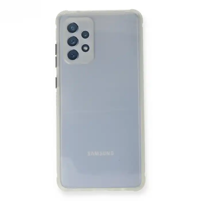 Samsung Galaxy A72 Kılıf Miami Şeffaf Silikon - Şeffaf